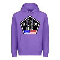 Purple 9-11 We Will Never Forget Premium Hoodie - longCreatives