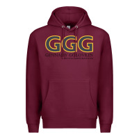 Burgundy GENNADY GOLOVKIN - Official Merchandise Premium Hoodie - longCreatives