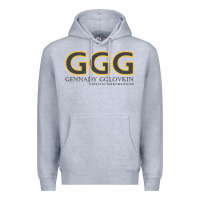 Heather Grey GENNADY GOLOVKIN - Official Merchandise Premium Hoodie - longCreatives