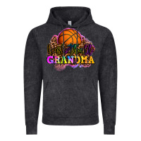 Vintage Black basketball grandma Vintage Hoodie - OliviaCreatesArt