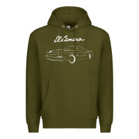 Army Green El Camino Premium Hoodie - longCreatives