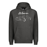 Charcoal Heather El Camino Premium Hoodie - longCreatives