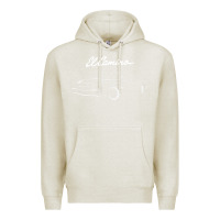 Oatmeal Heather El Camino Premium Hoodie - longCreatives