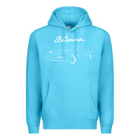 Ocean Blue El Camino Premium Hoodie - longCreatives
