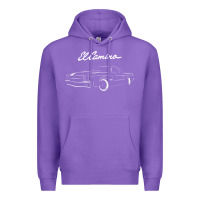 Purple El Camino Premium Hoodie - longCreatives