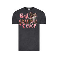 Vintage Black Best Grandma ever Mother's Day Vintage Tee - CowGirlArtShop