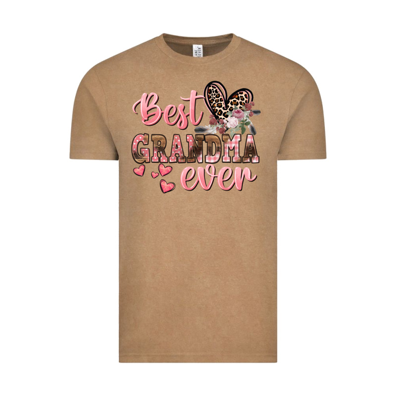 Best Grandma Ever Mother's Day Vintage Tee by CowGirlArtShop | Teevron