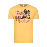 Vintage Mustard Best Grandma ever Mother's Day Vintage Tee - CowGirlArtShop