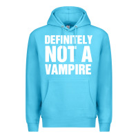 Ocean Blue Definitely Not A Vampire merch Premium Hoodie - longCreatives