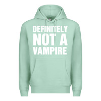 Seafoam Definitely Not A Vampire merch Premium Hoodie - longCreatives