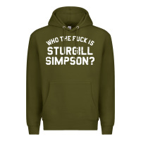 Army Green who the fuck is sturgill simpson Premium Hoodie - longCreatives