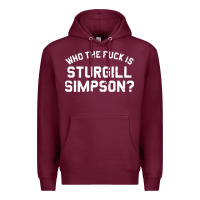 Burgundy who the fuck is sturgill simpson Premium Hoodie - longCreatives
