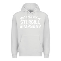 Dove Grey who the fuck is sturgill simpson Premium Hoodie - longCreatives