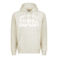 Oatmeal Heather who the fuck is sturgill simpson Premium Hoodie - longCreatives