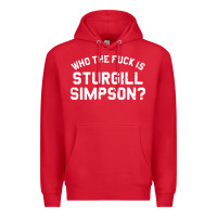 Red who the fuck is sturgill simpson Premium Hoodie - longCreatives
