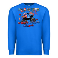 True Royal red white wroom wroom wroom Premium Sweatshirt - AdoDesignShop