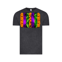 Vintage Black halloween brushstroke Vintage Tee - Jasminsmagicworld