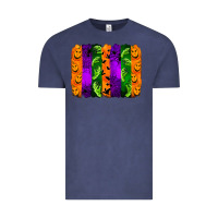 Vintage Denim halloween brushstroke Vintage Tee - Jasminsmagicworld