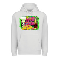 Dove Grey Lets Fiesta Premium Hoodie - CowhideDigitalArt