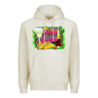 Oatmeal Heather Lets Fiesta Premium Hoodie - CowhideDigitalArt