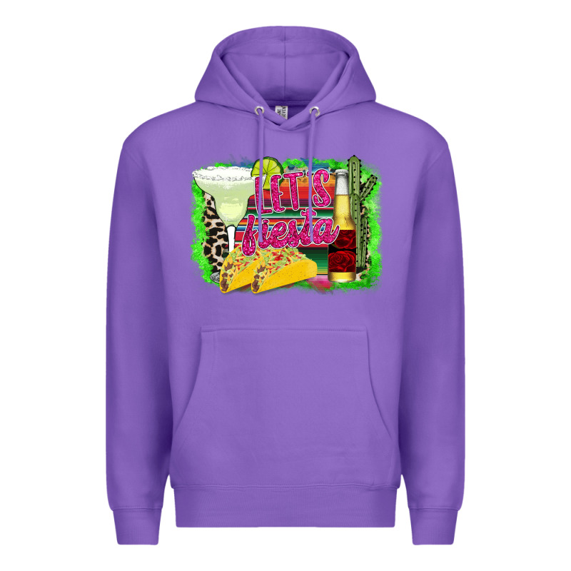 Lets Fiesta Premium Hoodie by CowhideDigitalArt | Teevron