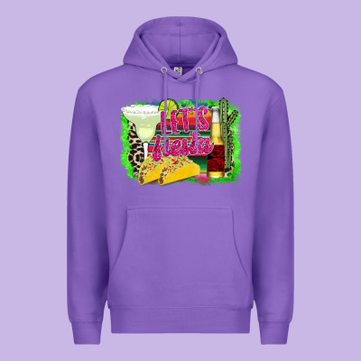Lets Fiesta Premium Hoodie Designed By Cowhidedigitalart
