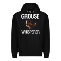 Black Ruffed Grouse Hunting Bird Spruce Grouse Premium Hoodie - longCreatives