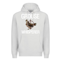 Dove Grey Ruffed Grouse Hunting Bird Spruce Grouse Premium Hoodie - longCreatives