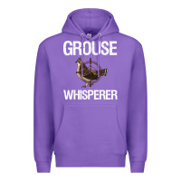 Purple Ruffed Grouse Hunting Bird Spruce Grouse Premium Hoodie - longCreatives