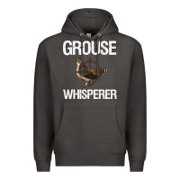 Smoke Ruffed Grouse Hunting Bird Spruce Grouse Premium Hoodie - longCreatives