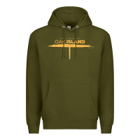 Army Green The Curse of Oak Island Comfortable Short Sleeve Premium Hoodie - longCreatives