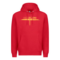 Red The Curse of Oak Island Comfortable Short Sleeve Premium Hoodie - longCreatives