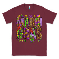 Burgundy Mardi Gras Classic Tee - HowdyJamesFarm