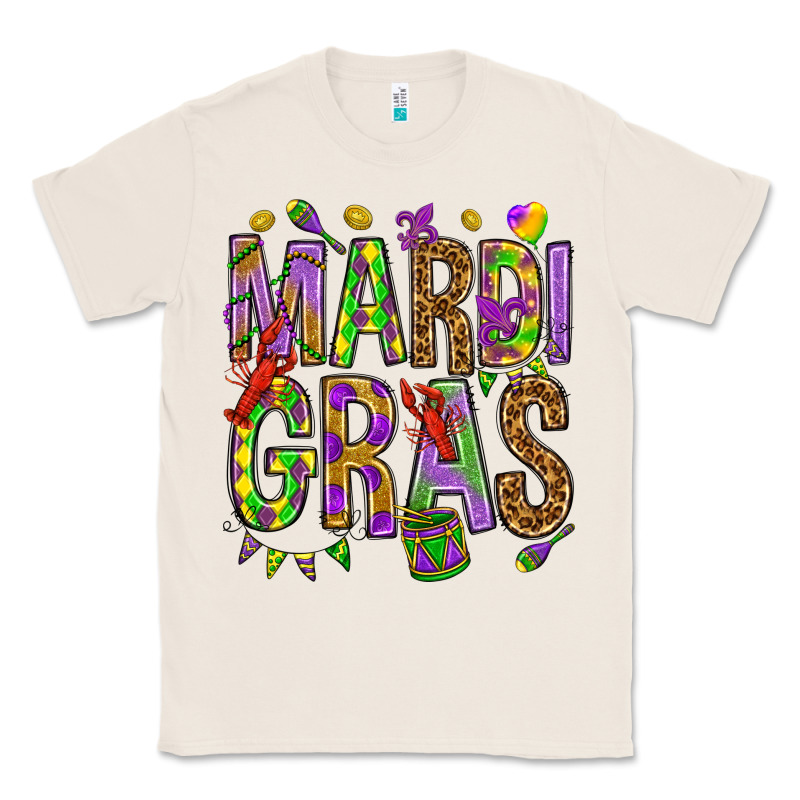 Mardi Gras Classic Tee by HowdyJamesFarm | Teevron