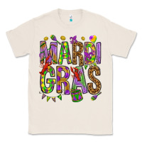 Natural Mardi Gras Classic Tee - HowdyJamesFarm