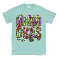 Seafoam Mardi Gras Classic Tee - HowdyJamesFarm