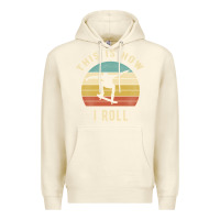 Sandshell Skater - This Is How I Roll Retro Skateboard Gift Premium Hoodie - longCreatives