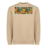 Mushroom Thanksgiving Turkey Truck Heavyweight Sweatshirt - Artiststas