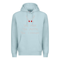 Blue Mist The Man The Moth The Legend Mothman Premium Hoodie - longCreatives