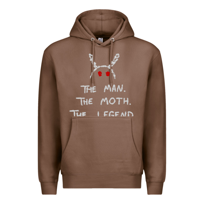 The Man The Moth The Legend Mothman Premium Hoodie by longCreatives | Teevron