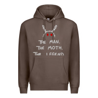 Coffee The Man The Moth The Legend Mothman Premium Hoodie - longCreatives