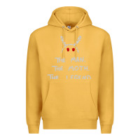 Mustard The Man The Moth The Legend Mothman Premium Hoodie - longCreatives