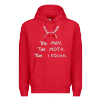 Red The Man The Moth The Legend Mothman Premium Hoodie - longCreatives