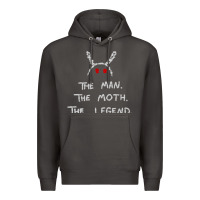 Smoke The Man The Moth The Legend Mothman Premium Hoodie - longCreatives