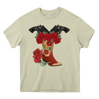 Mossy Cowboy Boots Heavy Core Tee - Bettercallsaul