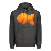 Charcoal Heather Scientific Goldfish Premium Hoodie - longCreatives