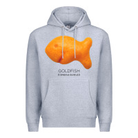 Heather Grey Scientific Goldfish Premium Hoodie - longCreatives