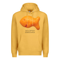Mustard Scientific Goldfish Premium Hoodie - longCreatives