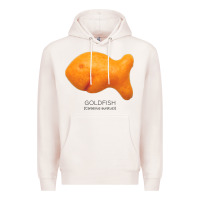 Pale Pink Scientific Goldfish Premium Hoodie - longCreatives