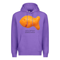 Purple Scientific Goldfish Premium Hoodie - longCreatives